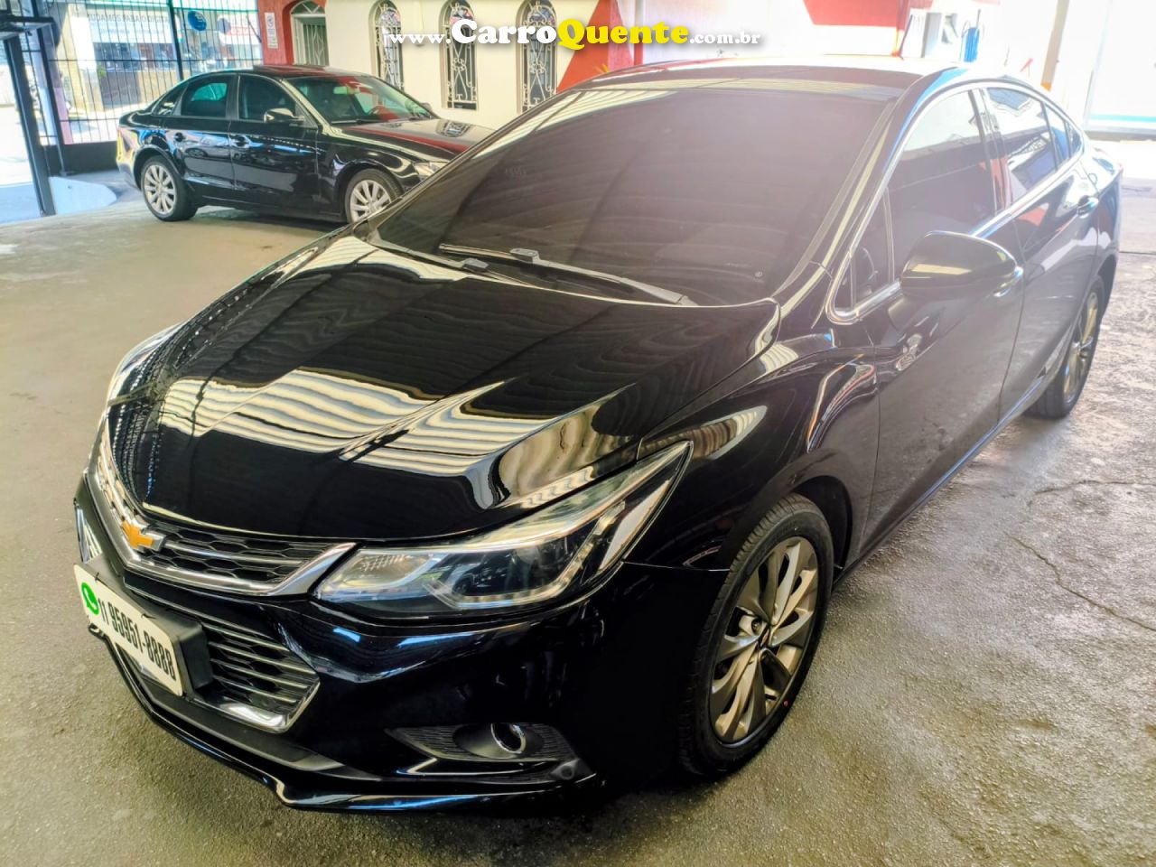 CHEVROLET   CRUZE LTZ 1.4 16V TURBO FLEX 4P AUT.   PRETO 2019 1.4 FLEX - Loja