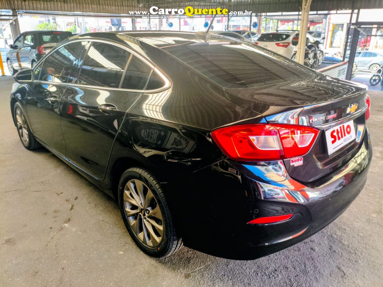 CHEVROLET   CRUZE LTZ 1.4 16V TURBO FLEX 4P AUT.   PRETO 2019 1.4 FLEX - Loja