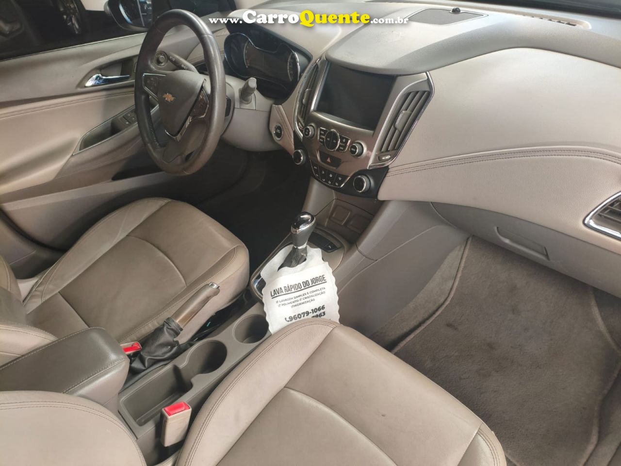 CHEVROLET   CRUZE LTZ 1.4 16V TURBO FLEX 4P AUT.   PRETO 2019 1.4 FLEX - Loja
