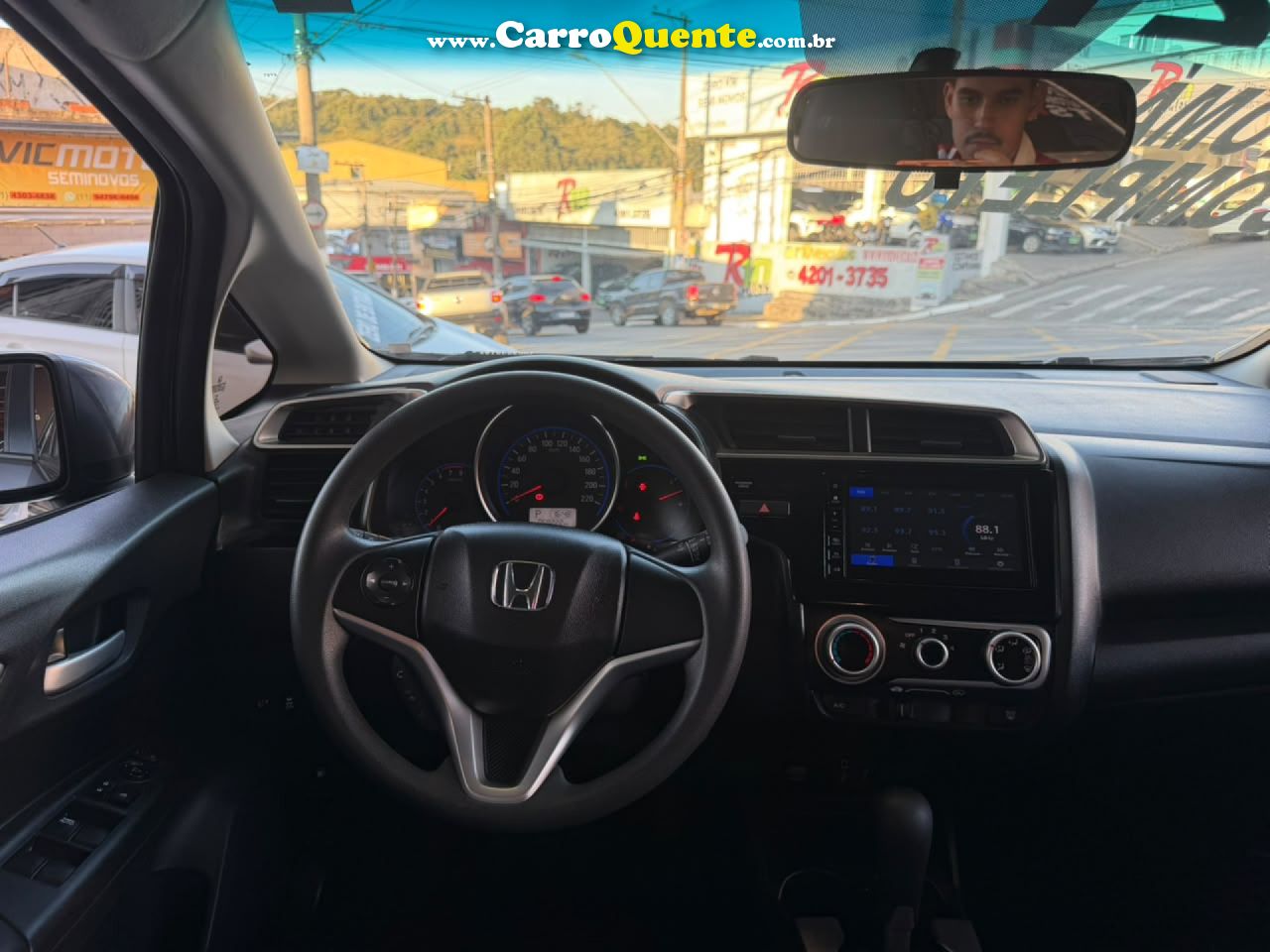 HONDA   FIT LX 1.5 FLEXONE 16V 5P AUT.   CINZA 2021 1.5 GASOLINA - Loja
