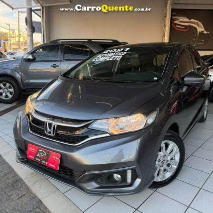HONDA   FIT LX 1.5 FLEXONE 16V 5P AUT.   CINZA 2021 1.5 GASOLINA
