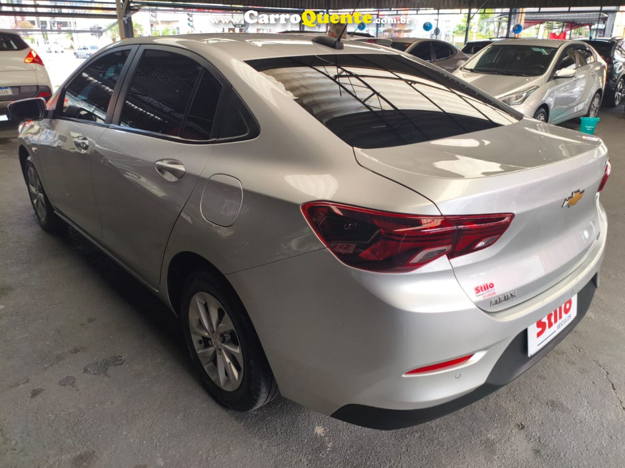 CHEVROLET   ONIX SEDAN PLUS LTZ 1.0 12V TB FLEX AUT.   PRATA 2020 1.0 FLEX - Loja