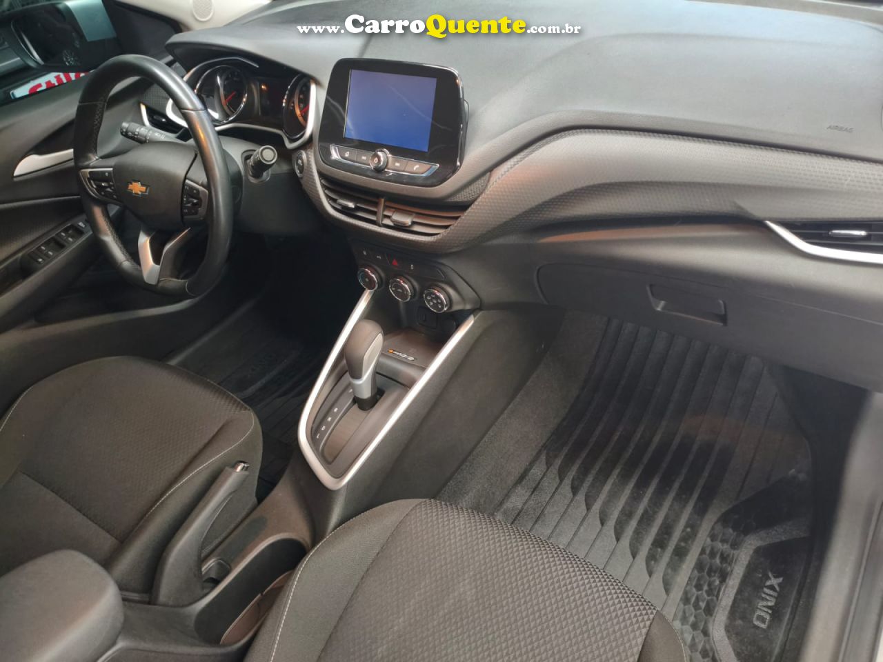 CHEVROLET   ONIX SEDAN PLUS LTZ 1.0 12V TB FLEX AUT.   PRATA 2020 1.0 FLEX - Loja