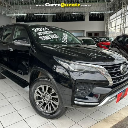 TOYOTA   HILUX SW4 SRX 4X4 2.8 TDI 16V DIES. AUT.   PRETO 2021 2.8 DIESEL
