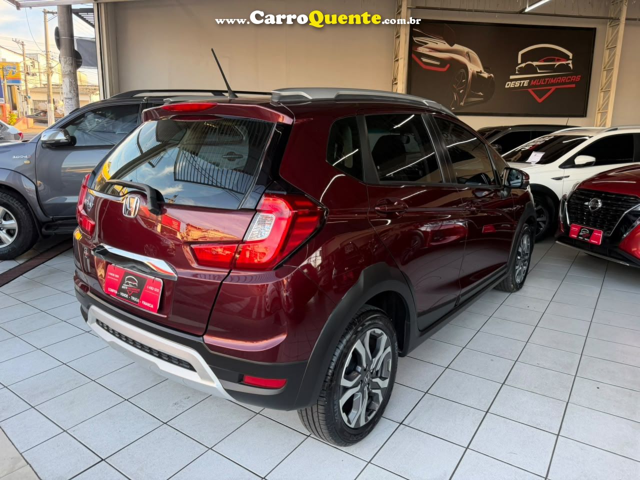 HONDA   WR-V EX 1.5 FLEXONE 16V 5P AUT.   VINHO 2020 1.5 GASOLINA - Loja