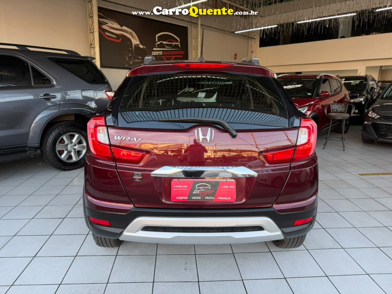 HONDA   WR-V EX 1.5 FLEXONE 16V 5P AUT.   VINHO 2020 1.5 GASOLINA - Loja