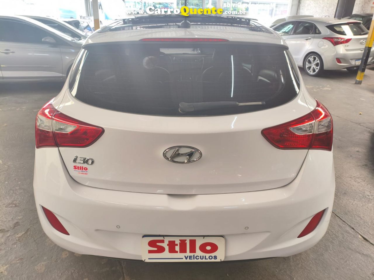 HYUNDAI   I30 1.8 16V AUT. 5P   BRANCO 2016 1.8 GASOLINA - Loja