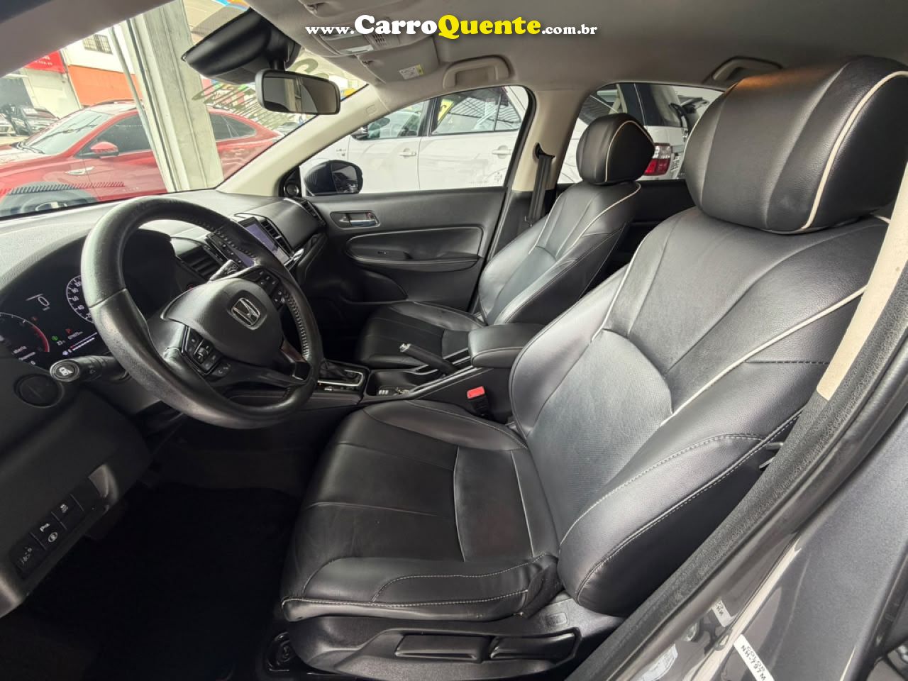 HONDA   CITY HATCHBACK TOURING 1.5 FLEX 16V AUT   CINZA 2023 1.5 FLEX - Loja