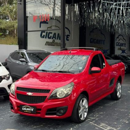 CHEVROLET   MONTANA SPORT 1.4 ECONOFLEX 8V 2P   VERMELHO 2013 1.4 FLEX