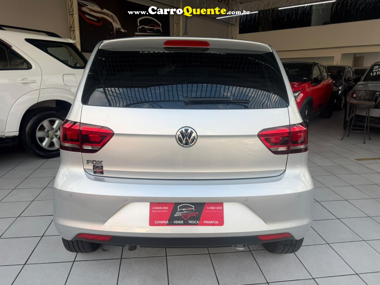 VOLKSWAGEN   FOX CONNECT 1.6 FLEX 8V 5P   PRATA 2021 1.6 FLEX - Loja