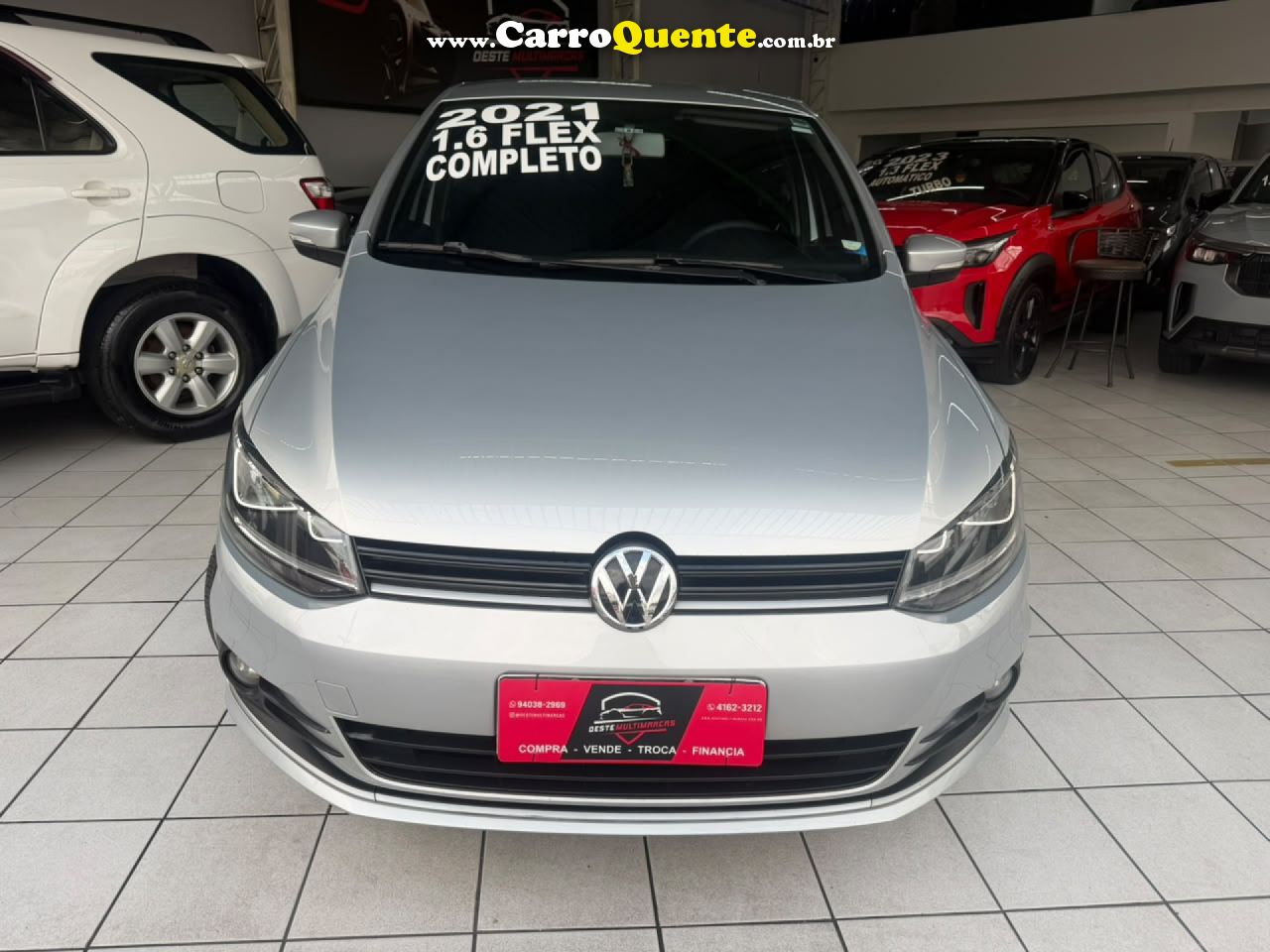 VOLKSWAGEN   FOX CONNECT 1.6 FLEX 8V 5P   PRATA 2021 1.6 FLEX - Loja
