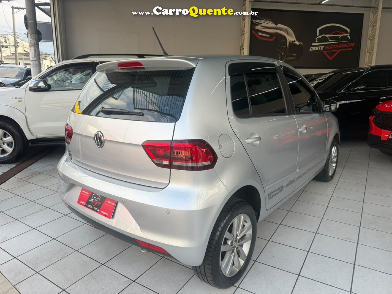 VOLKSWAGEN   FOX CONNECT 1.6 FLEX 8V 5P   PRATA 2021 1.6 FLEX - Loja