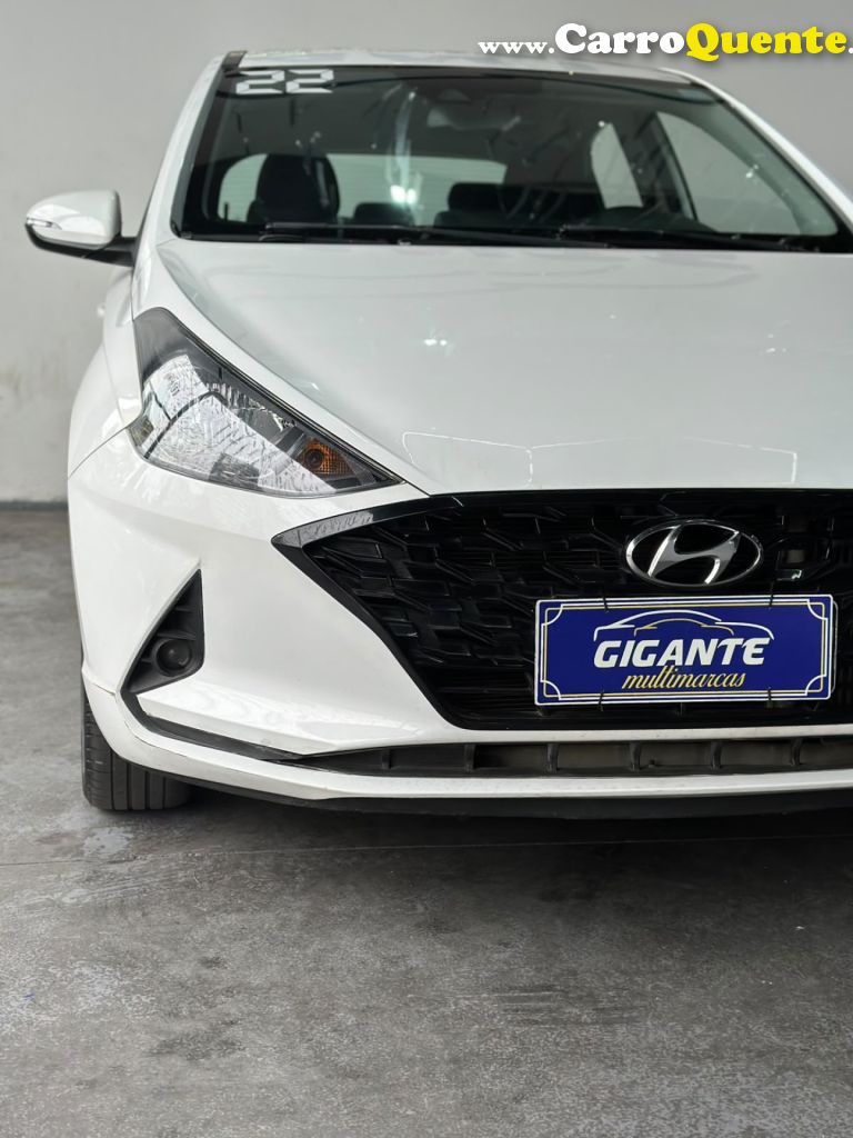 HYUNDAI   HB20S EVOLUTION 1.0 FLEX 12V MEC.   BRANCO 2022 1.0 FLEX - Loja