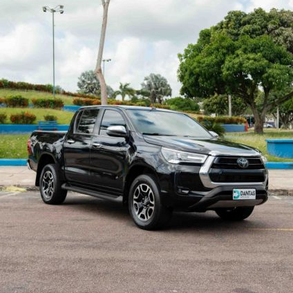 TOYOTA   HILUX CD SRX 4X4 2.8 TDI 16V DIESEL AUT.   PRETO 2021 2.8 DIESEL