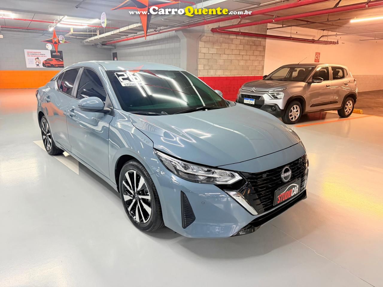 NISSAN   SENTRA ADVANCE 2.0 16V AUT.   CINZA 2026 2.0 GASOLINA - Loja
