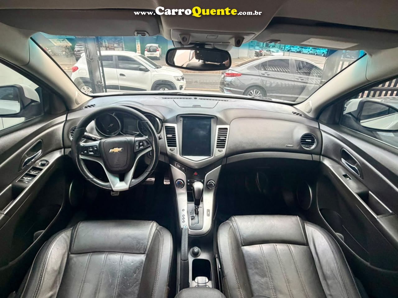 CHEVROLET   CRUZE HB SPORT LT 1.8 16V FLEXP. 5P AUT   BRANCO 2014 1.8 FLEX - Loja
