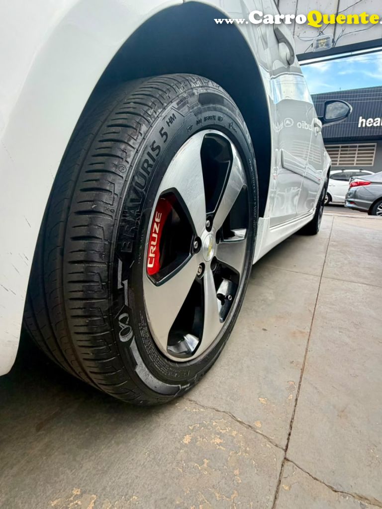 CHEVROLET   CRUZE HB SPORT LT 1.8 16V FLEXP. 5P AUT   BRANCO 2014 1.8 FLEX - Loja