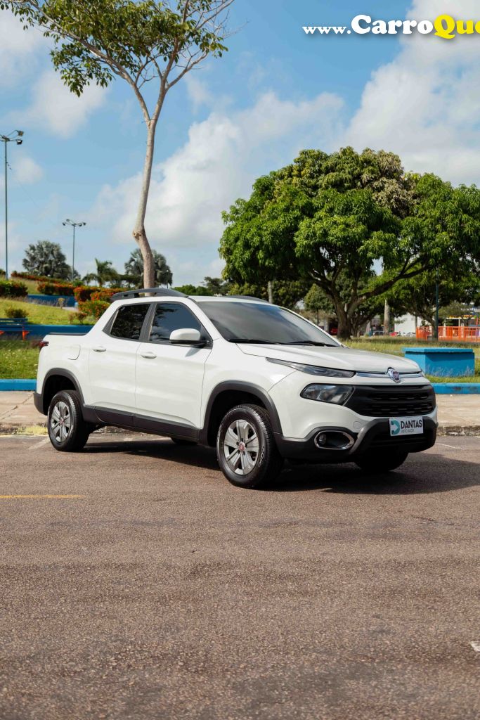 FIAT   TORO FREEDOM 1.8 16V FLEX AUT.   BRANCO 2021 1.8 FLEX - Loja