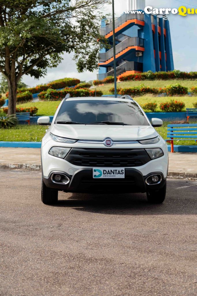 FIAT   TORO FREEDOM 1.8 16V FLEX AUT.   BRANCO 2021 1.8 FLEX - Loja