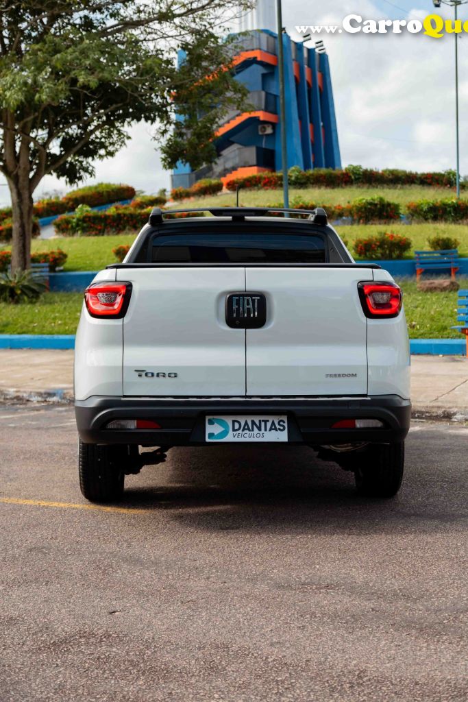 FIAT   TORO FREEDOM 1.8 16V FLEX AUT.   BRANCO 2021 1.8 FLEX - Loja
