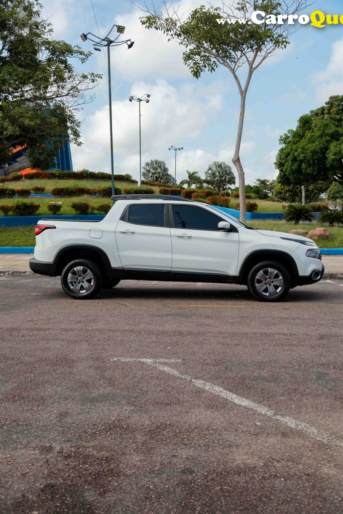 FIAT   TORO FREEDOM 1.8 16V FLEX AUT.   BRANCO 2021 1.8 FLEX - Loja