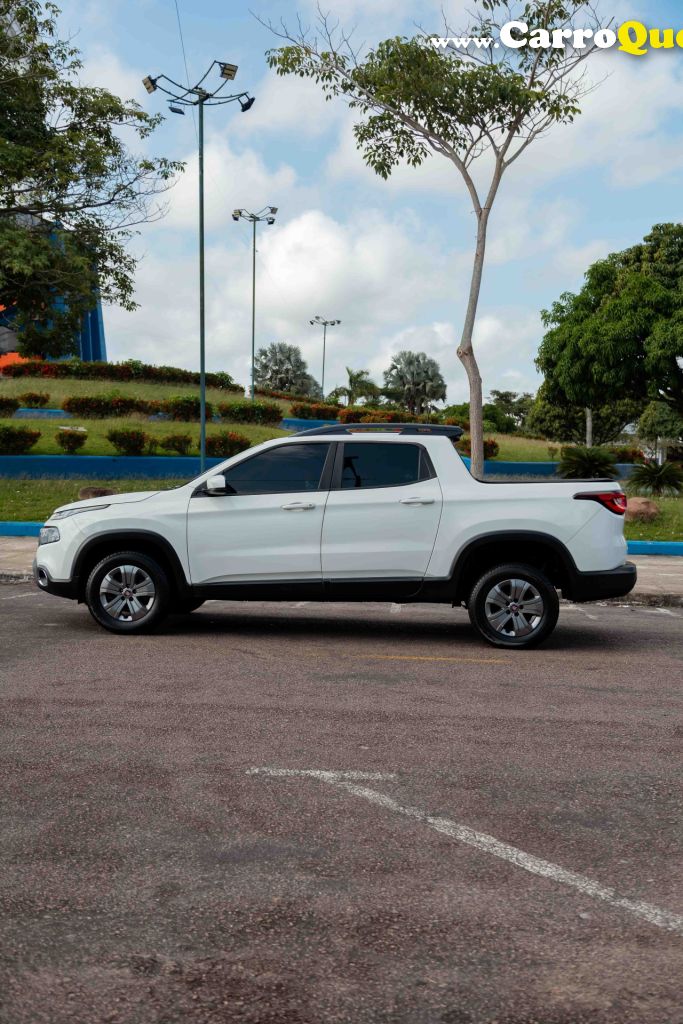 FIAT   TORO FREEDOM 1.8 16V FLEX AUT.   BRANCO 2021 1.8 FLEX - Loja