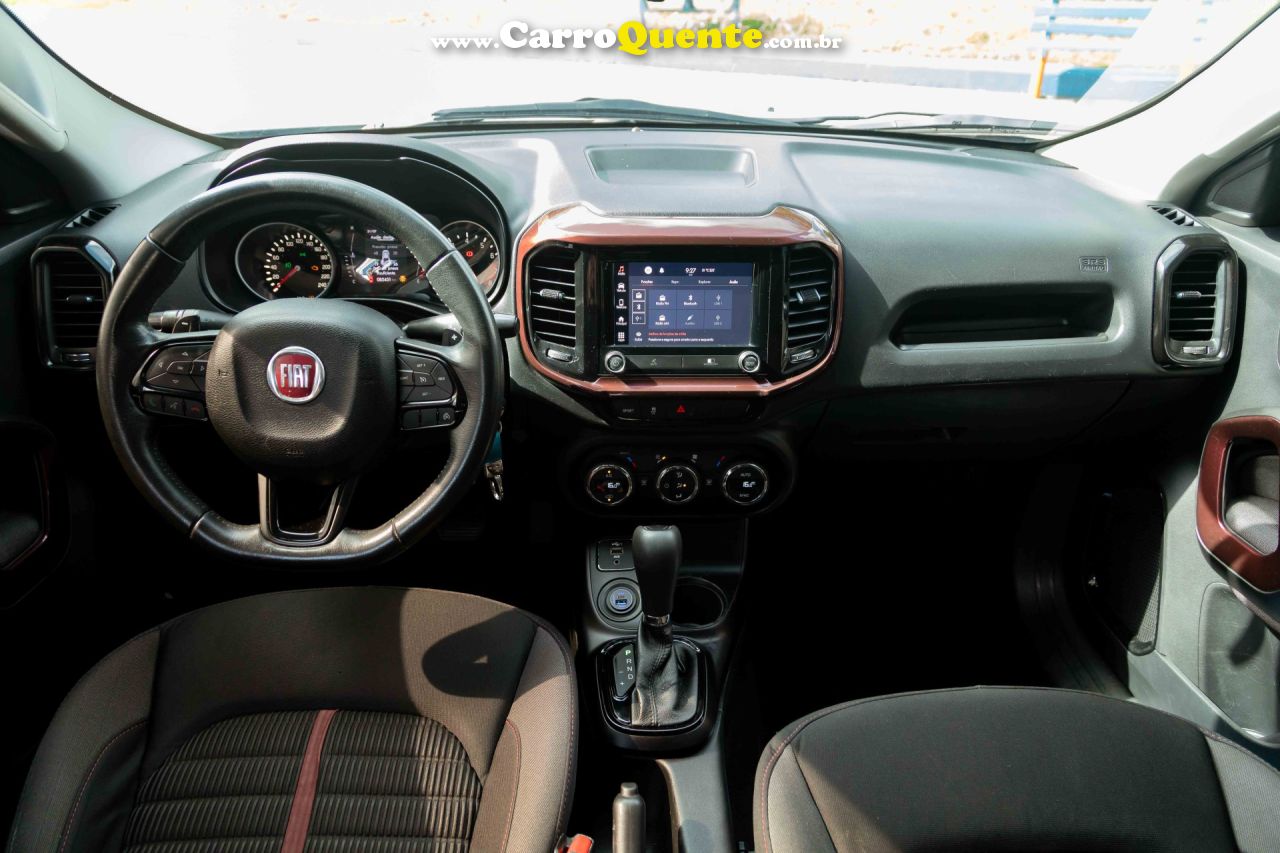 FIAT   TORO FREEDOM 1.8 16V FLEX AUT.   BRANCO 2021 1.8 FLEX - Loja