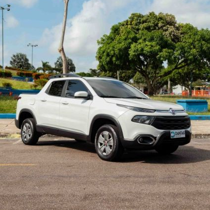 FIAT   TORO FREEDOM 1.8 16V FLEX AUT.   BRANCO 2021 1.8 FLEX