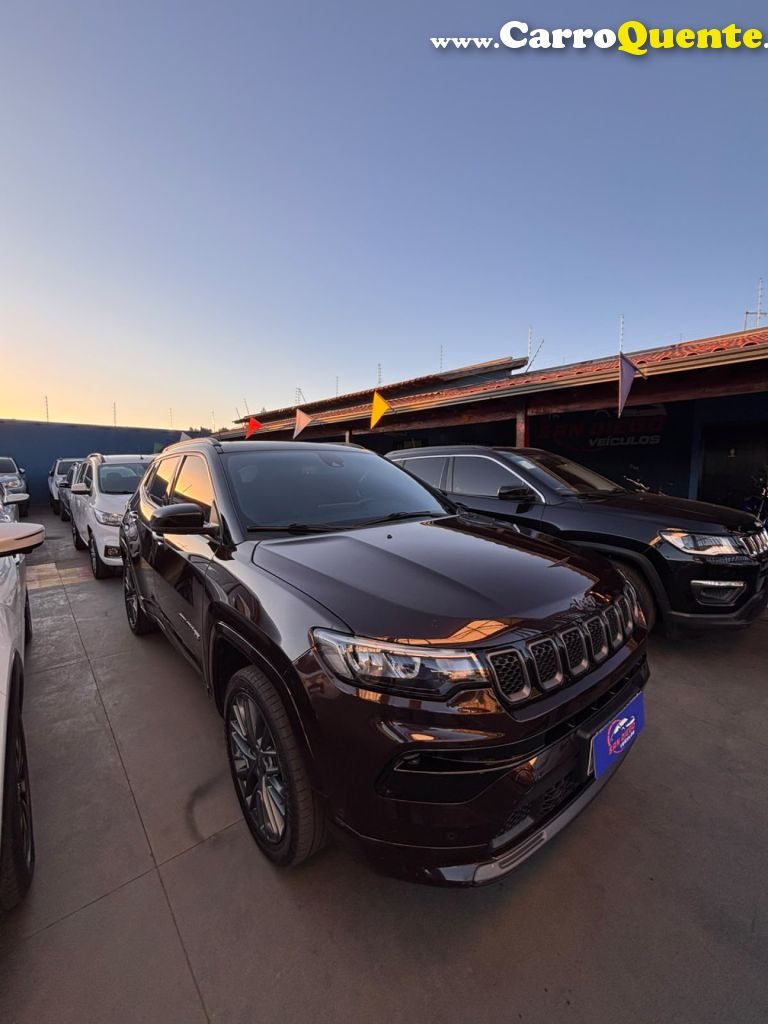 JEEP   COMPASS S T270 1.3 TB 4X2 FLEX AUT.   MARROM 2022 1.3 FLEX - Loja