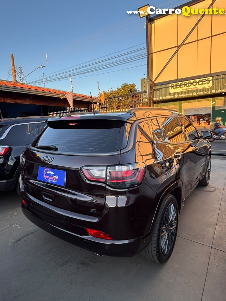 JEEP   COMPASS S T270 1.3 TB 4X2 FLEX AUT.   MARROM 2022 1.3 FLEX - Loja