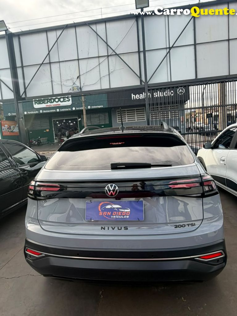 VOLKSWAGEN   NIVUS HIGHLINE 1.0 200 TSI FLEX AUT.   CINZA 2024 1.0 FLEX - Loja