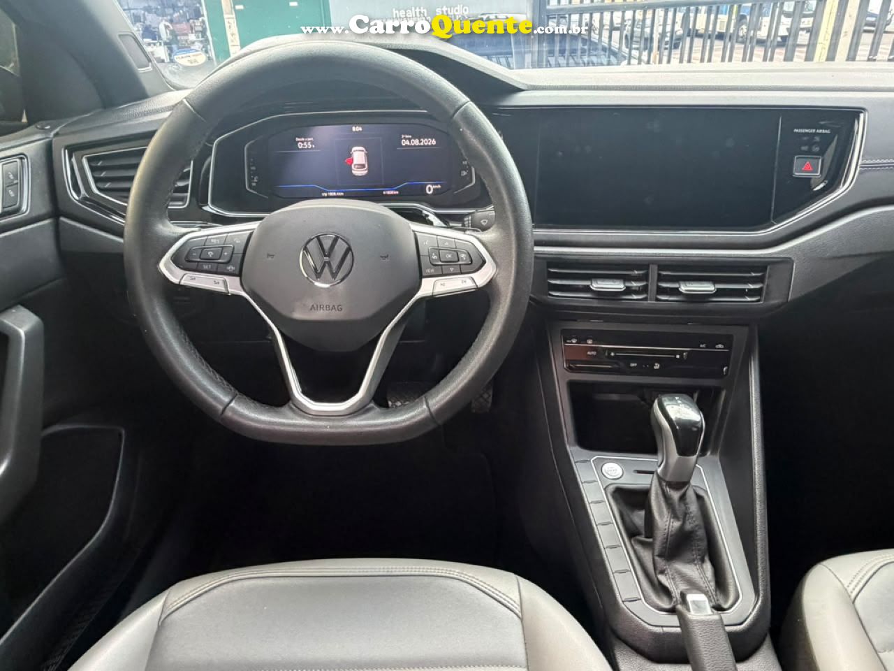 VOLKSWAGEN   NIVUS HIGHLINE 1.0 200 TSI FLEX AUT.   CINZA 2024 1.0 FLEX - Loja