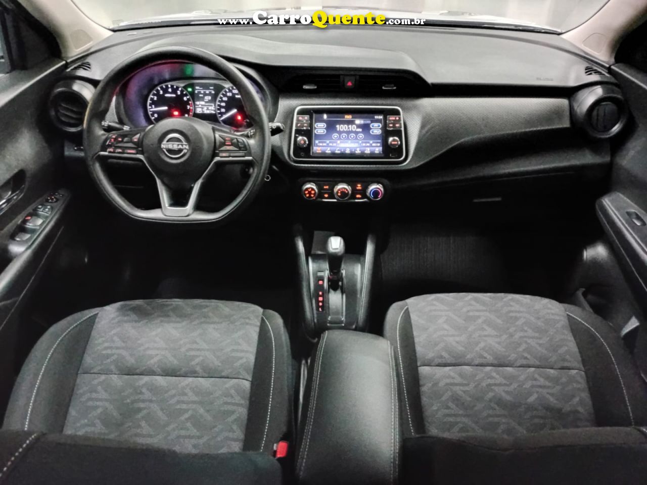 NISSAN   KICKS SENSE 1.6 16V FLEX AUT.   PRATA 2024 1.6 FLEX - Loja