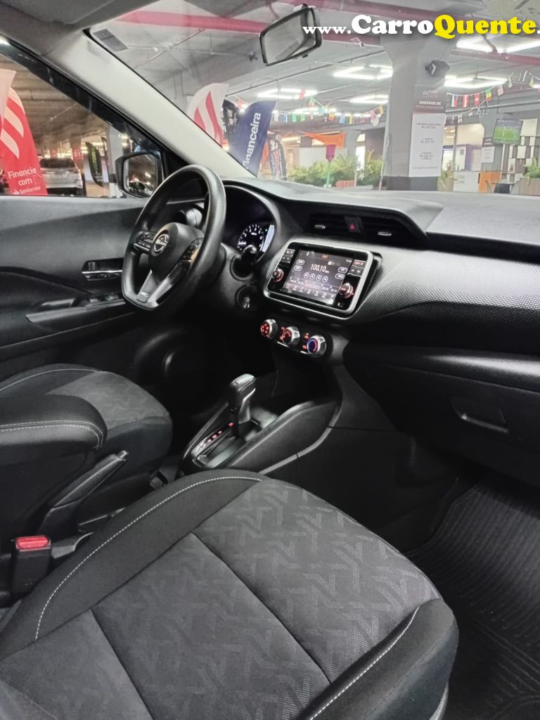 NISSAN   KICKS SENSE 1.6 16V FLEX AUT.   PRATA 2024 1.6 FLEX - Loja