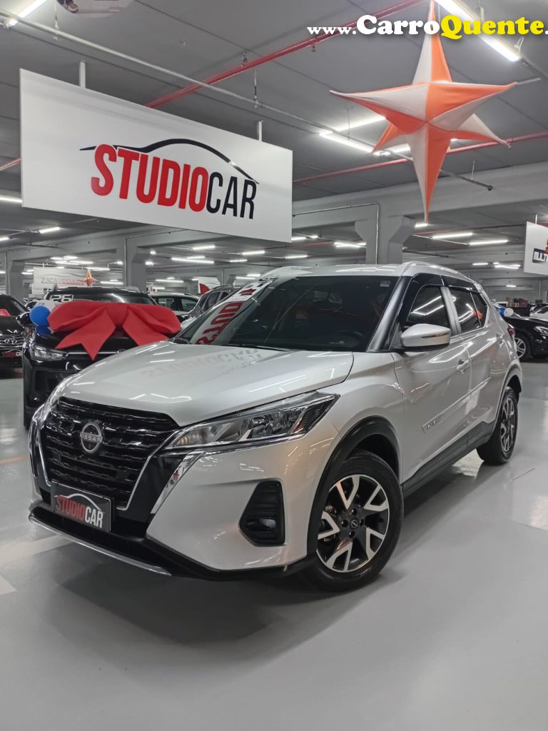 NISSAN   KICKS SENSE 1.6 16V FLEX AUT.   PRATA 2024 1.6 FLEX - Loja