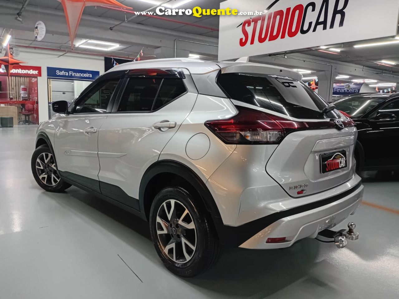NISSAN   KICKS SENSE 1.6 16V FLEX AUT.   PRATA 2024 1.6 FLEX - Loja