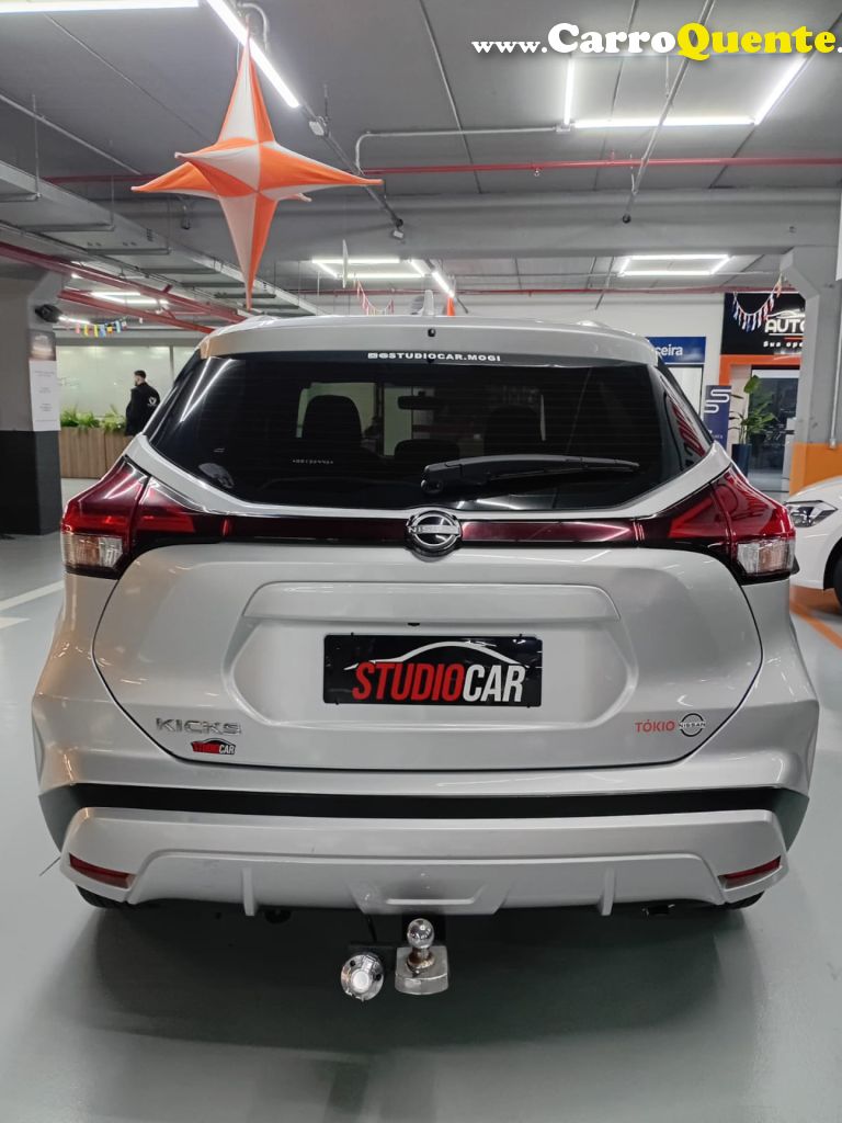 NISSAN   KICKS SENSE 1.6 16V FLEX AUT.   PRATA 2024 1.6 FLEX - Loja
