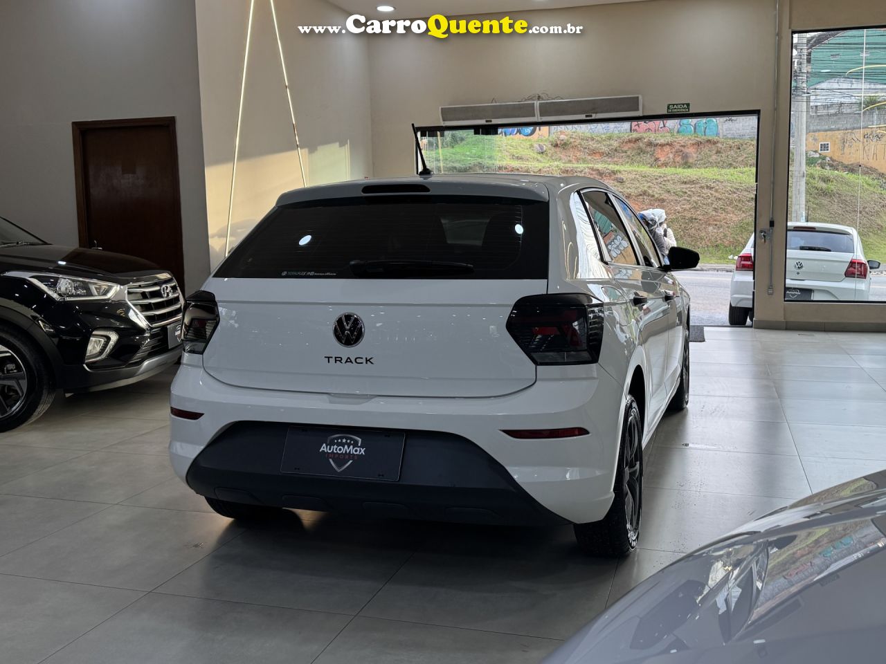 VOLKSWAGEN   POLO TRACK 1.0 FLEX 12V 5P   BRANCO 2024 1.0 FLEX - Loja