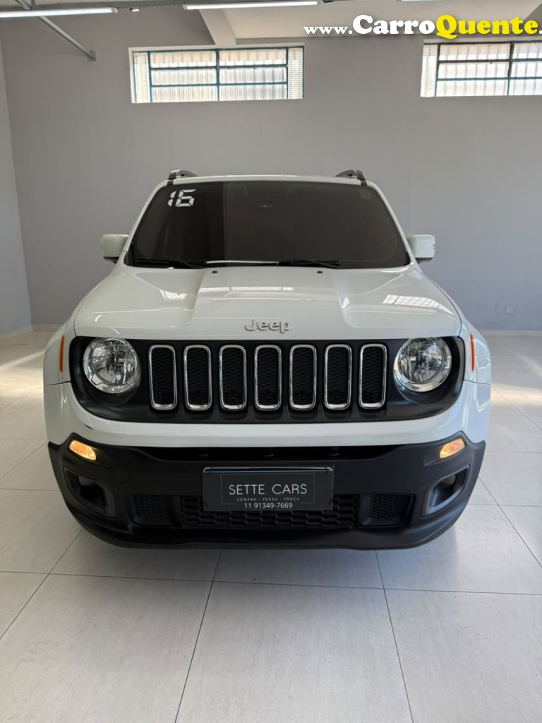 JEEP   RENEGADE SPORT 1.8 4X2 FLEX 16V AUT.   BRANCO 2016 1.8 FLEX - Loja