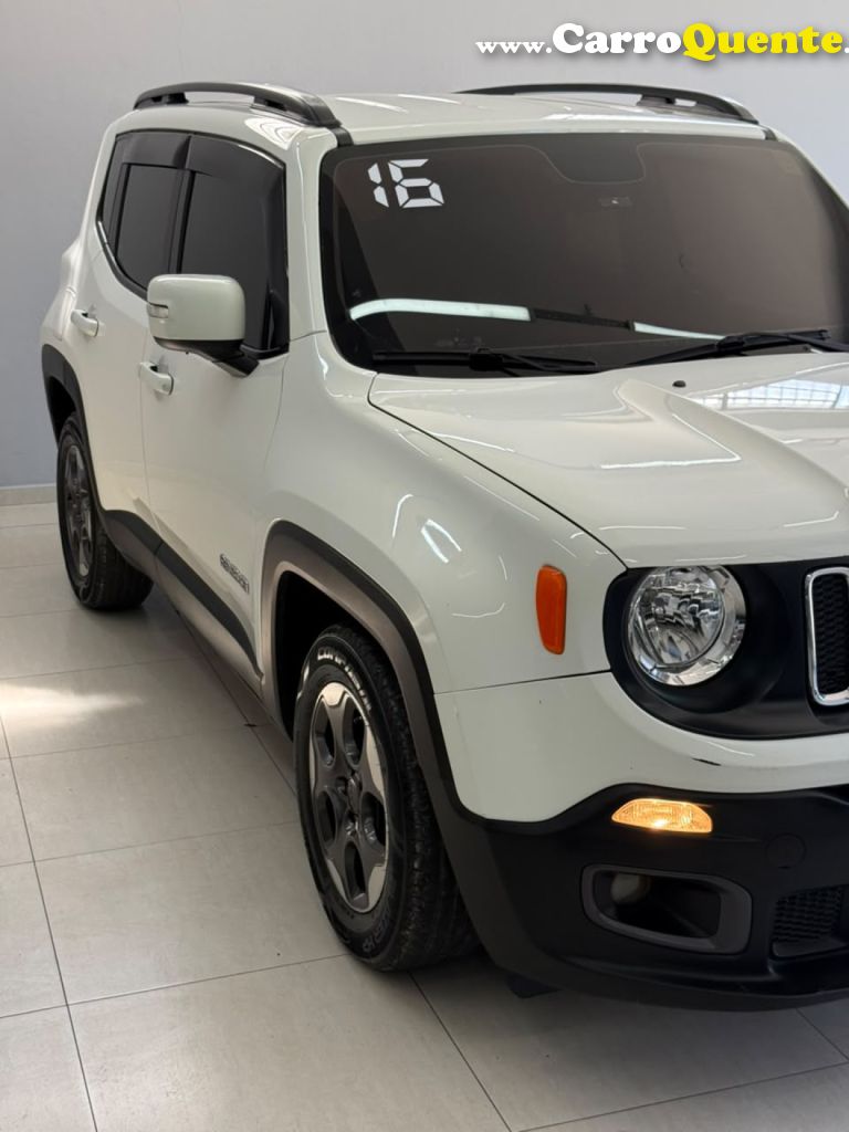JEEP   RENEGADE SPORT 1.8 4X2 FLEX 16V AUT.   BRANCO 2016 1.8 FLEX - Loja