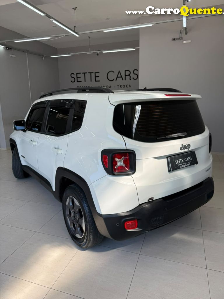 JEEP   RENEGADE SPORT 1.8 4X2 FLEX 16V AUT.   BRANCO 2016 1.8 FLEX - Loja