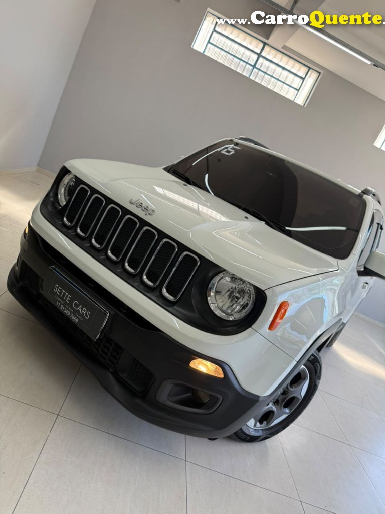 JEEP   RENEGADE SPORT 1.8 4X2 FLEX 16V AUT.   BRANCO 2016 1.8 FLEX - Loja