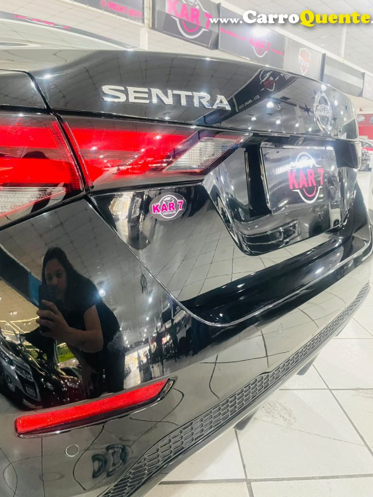 NISSAN   SENTRA EXCLUSIVE 2.0 16V AUT.   PRETO 2024 2.0 GASOLINA - Loja