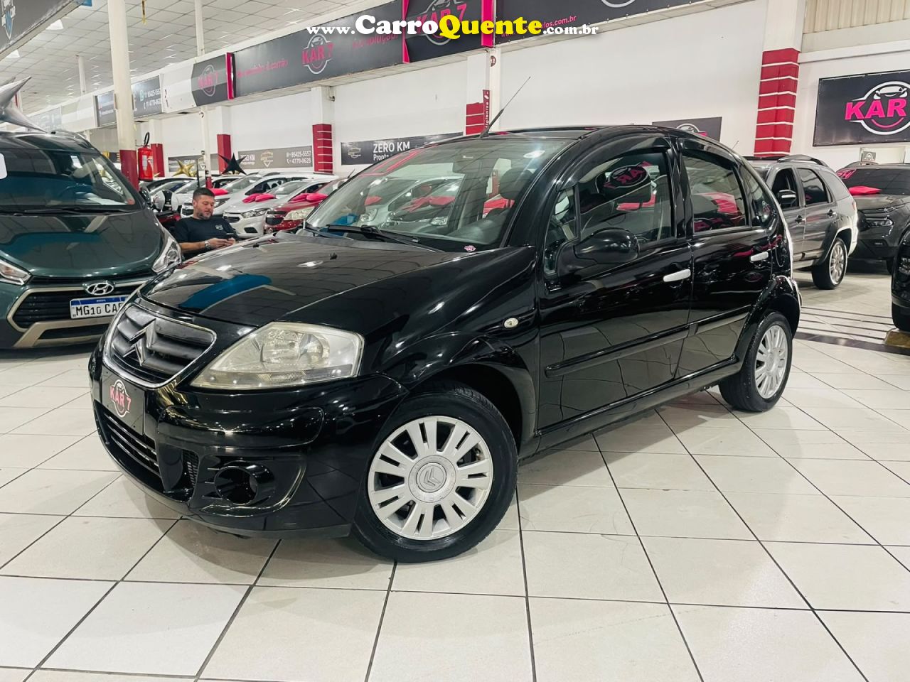 CITROËN   C3 GLX 1.4 GLX SONORA 1.4 FLEX 8V 5P   PRETO 2011 1.4 FLEX - Loja