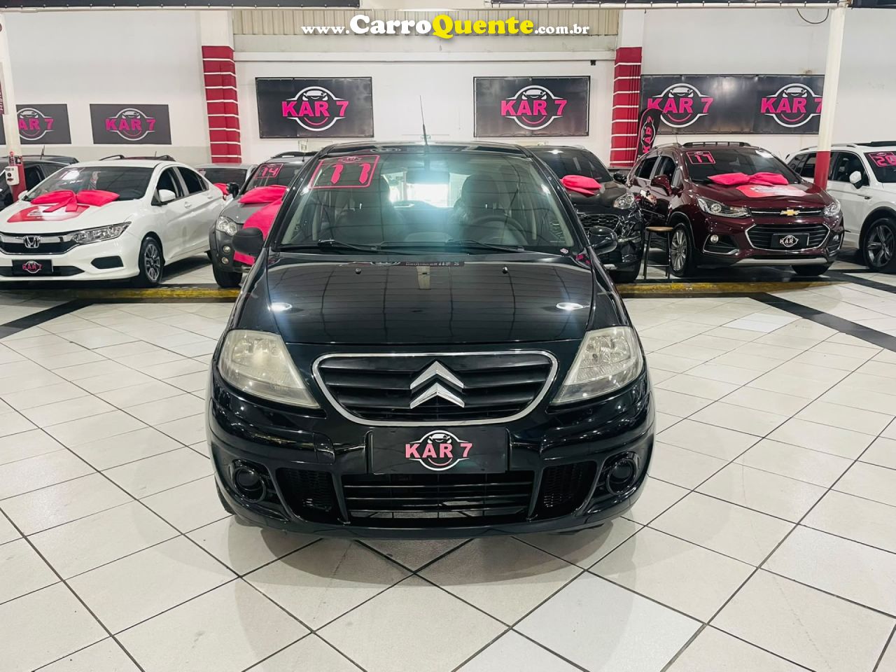 CITROËN   C3 GLX 1.4 GLX SONORA 1.4 FLEX 8V 5P   PRETO 2011 1.4 FLEX - Loja