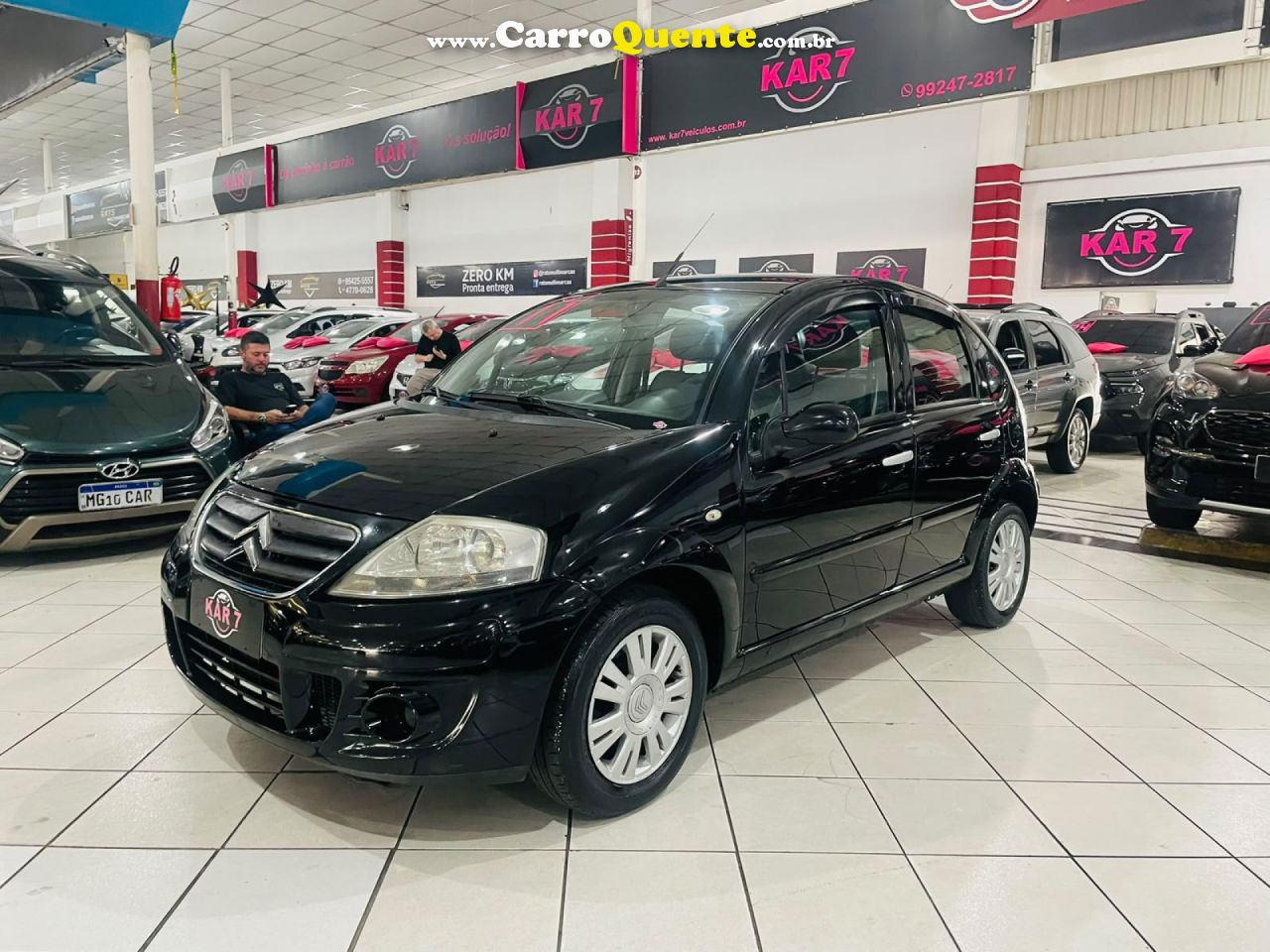 CITROËN   C3 GLX 1.4 GLX SONORA 1.4 FLEX 8V 5P   PRETO 2011 1.4 FLEX - Loja