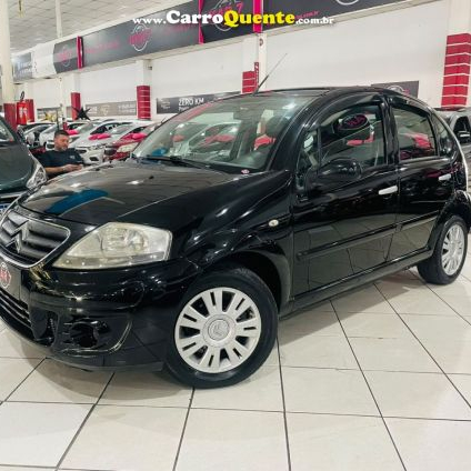 CITROËN   C3 GLX 1.4 GLX SONORA 1.4 FLEX 8V 5P   PRETO 2011 1.4 FLEX