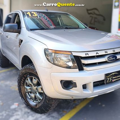 FORD   RANGER XLS 2.5 16V 4X2 CD FLEX   PRATA 2013 2.5 FLEX