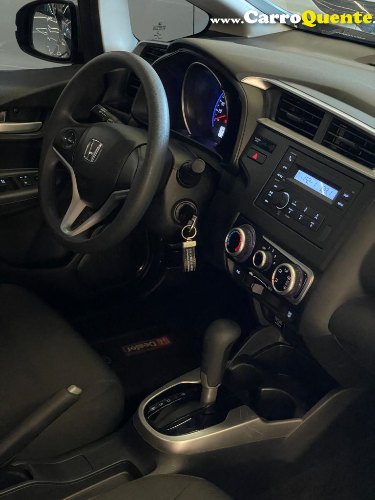 HONDA   FIT LX 1.5 FLEXONE 16V 5P AUT.   CINZA 2018 1.5 FLEX - Loja