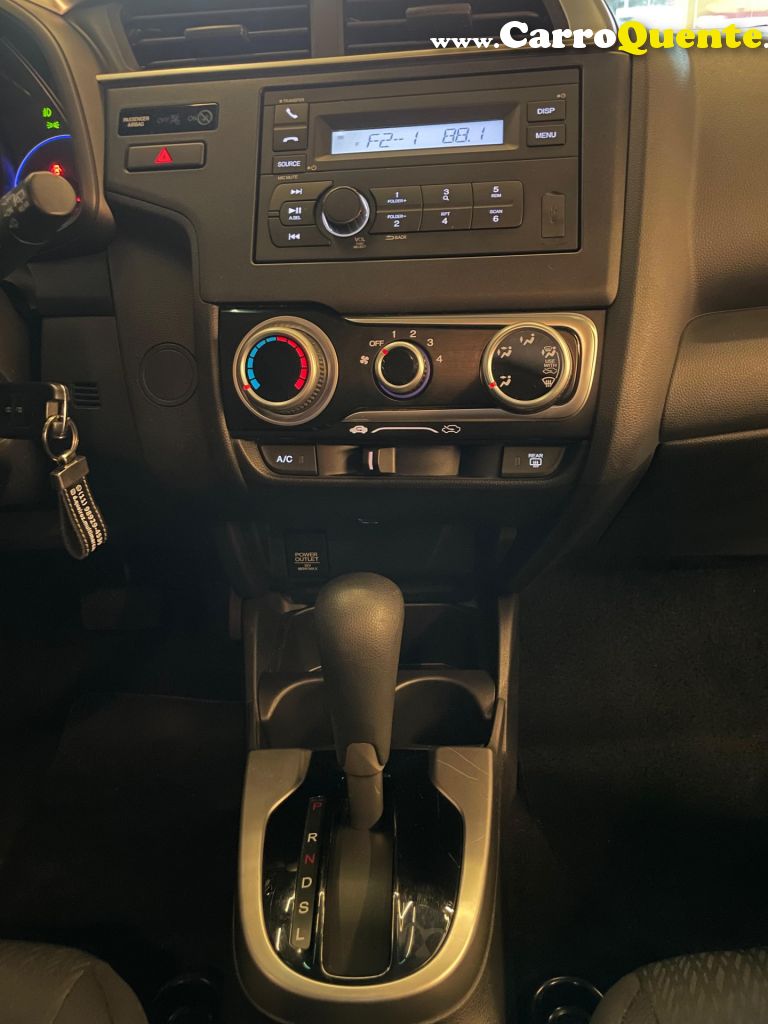 HONDA   FIT LX 1.5 FLEXONE 16V 5P AUT.   CINZA 2018 1.5 FLEX - Loja